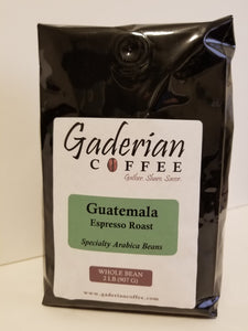 espresso roast ground coffee in bulk